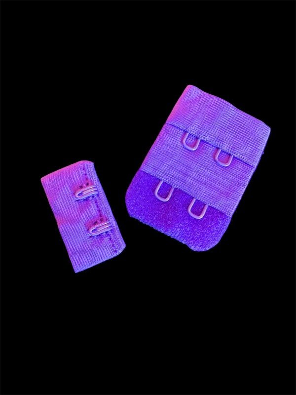 Producto - Gancho de tela Púrpura 3 cm x 2 posiciones (por unidad)