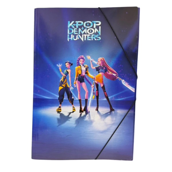 Producto - Carpeta 3 solapas Guerreras K-pop