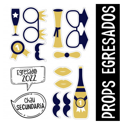 Producto - Stickers Props Egresados