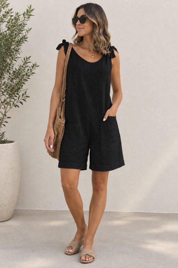 Producto - Mono de Lino Corto - 3