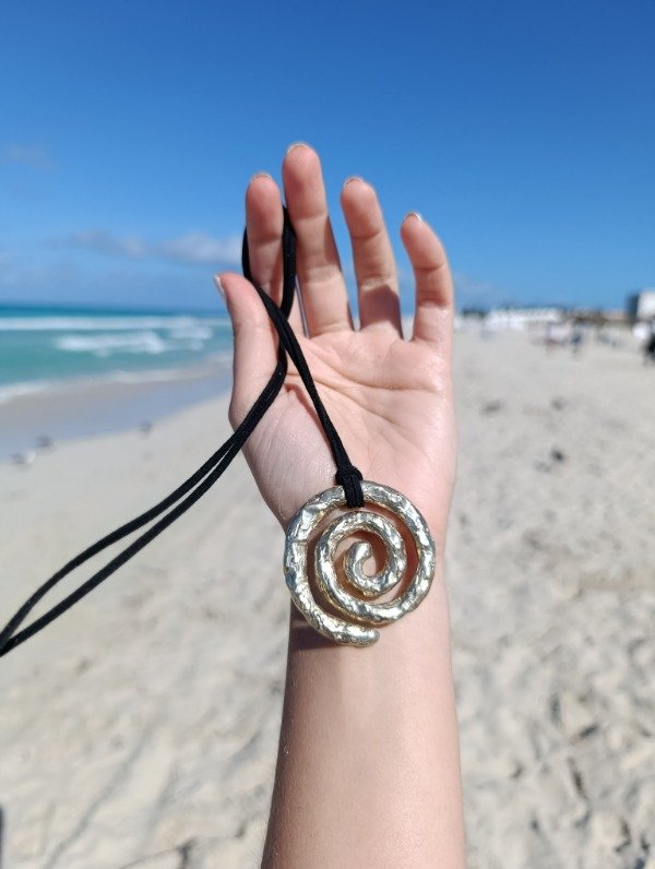 Producto - COLGANTE ESPIRAL ALPACA