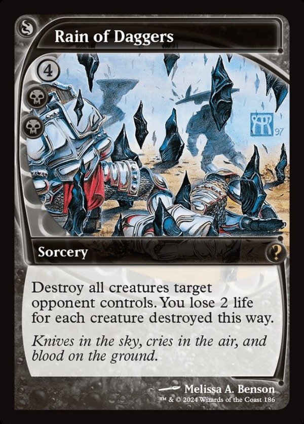 Producto - Rain of Daggers Futureshifted  Mystery Booster 2