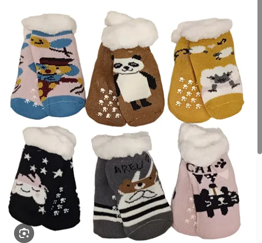 Producto - Calcetines bebé niña 14cm acabado