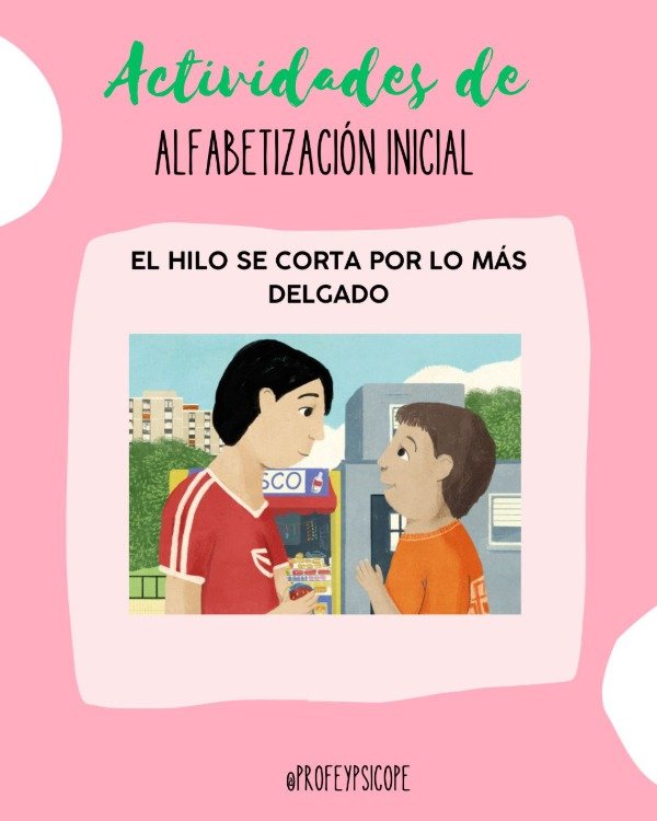 Producto - El hilo se corta por lo más delgado
