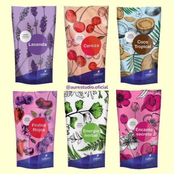Producto - Jabón líquido -6 aromas-