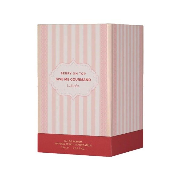 Producto - Lattafa Berry On Top Eau de Parfum, Colección Give Me Gourmand 75ml - 3