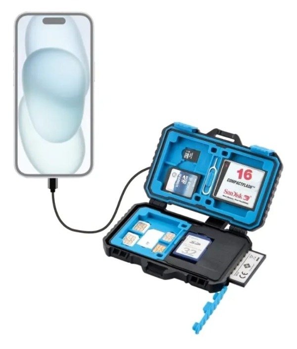 Producto - Estuche para tarjetas 22 en 1 Puluz.