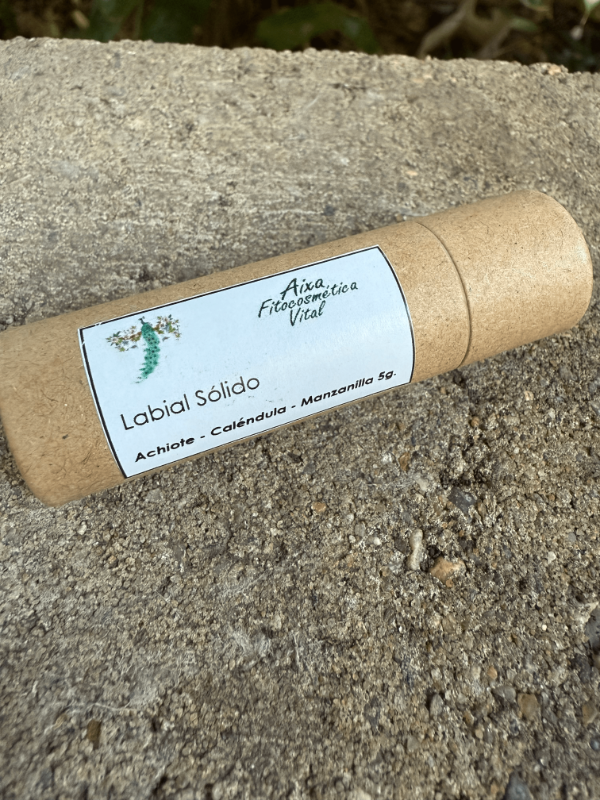 Producto - Labial Sólido - Achiote - Caléndula - Manzanilla