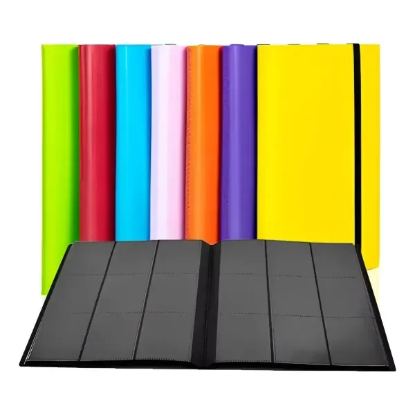 Producto - Binder Carpeta 8 360 Cartas Tcg Standard Negra - 3