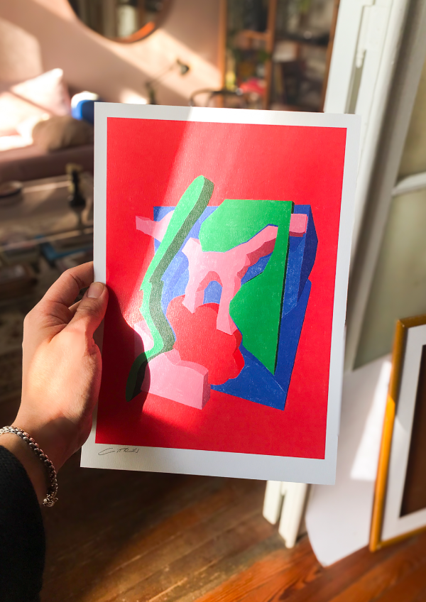 Producto - Lamina "Vectorial 3000"