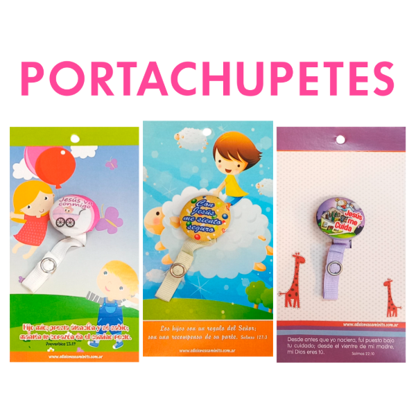Producto - PROMO Portachupetes Para Bebés (PACK X2 UNIDADES)