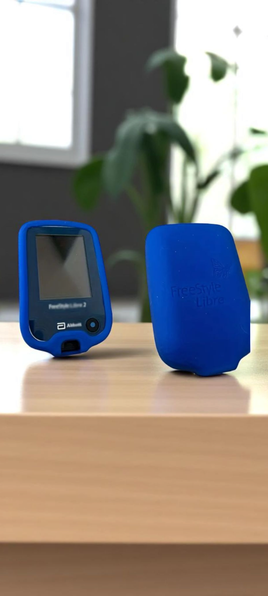 Producto - Funda Azul para Glucómetro Lector Freestyle 1 o 2