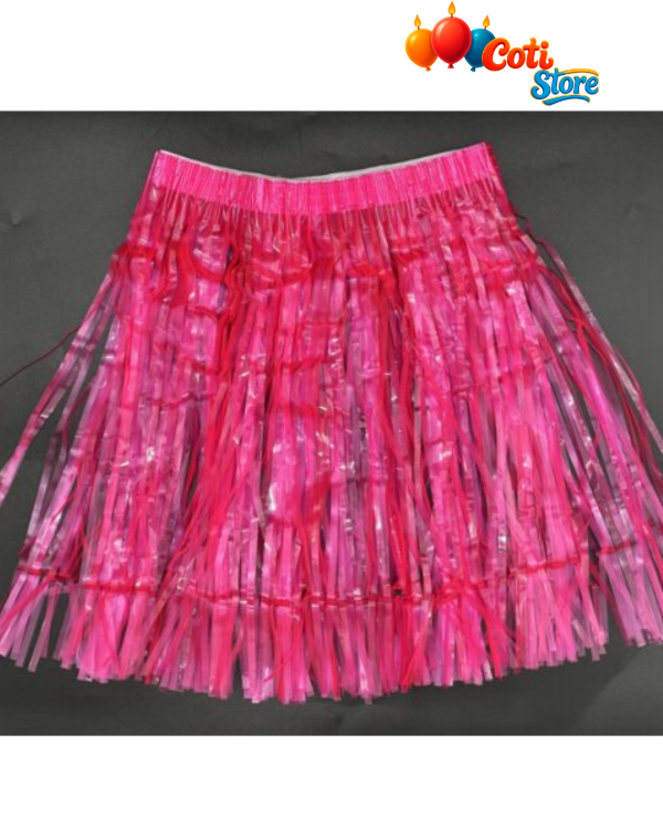 Producto - Tutú Hawaiana Fluor 60x40cm Rosa