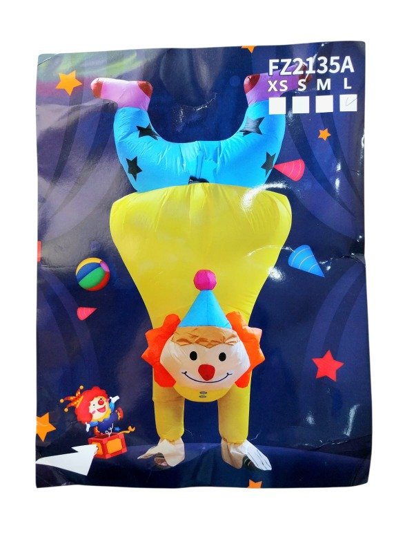 Producto - INFLABLE PAYASO TALLA 1.60 A 1.90MT ( MOTOR A PILA)