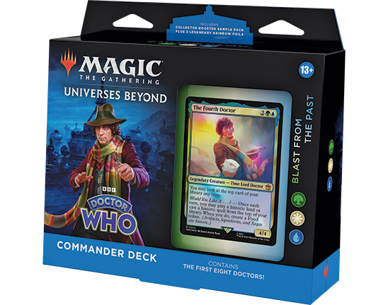 Producto - Doctor Who Commander - Blast From the Past (Green-White-Blue)