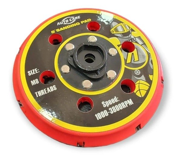 Producto - BACKING PLATE 5 125mm ROSCA 5/16 ROTO ORBITAL AUTOCARE 3D