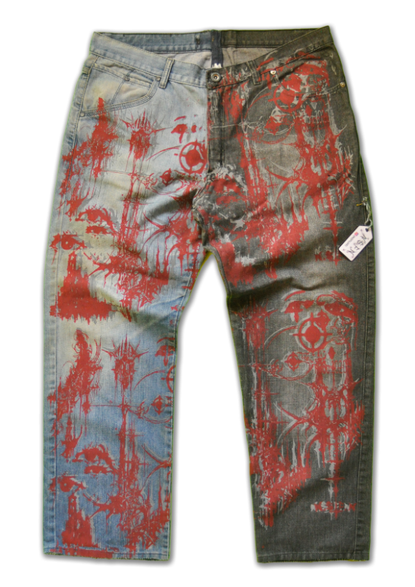 Producto - JEAN STRAIGHT ROJO - 1