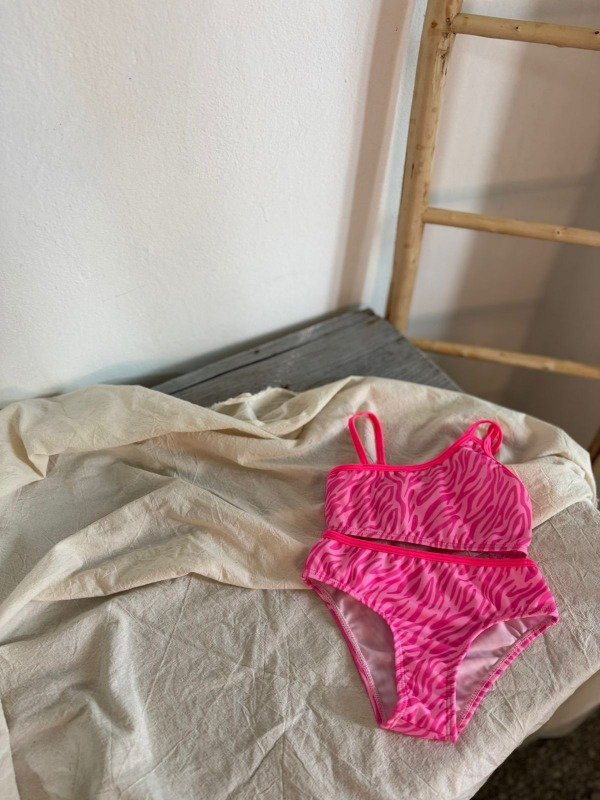 Producto - Bikini nena zebra rosa