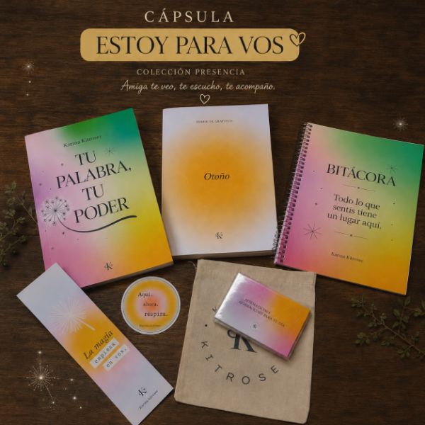 Producto - CÁPSULA "Estoy para vos"