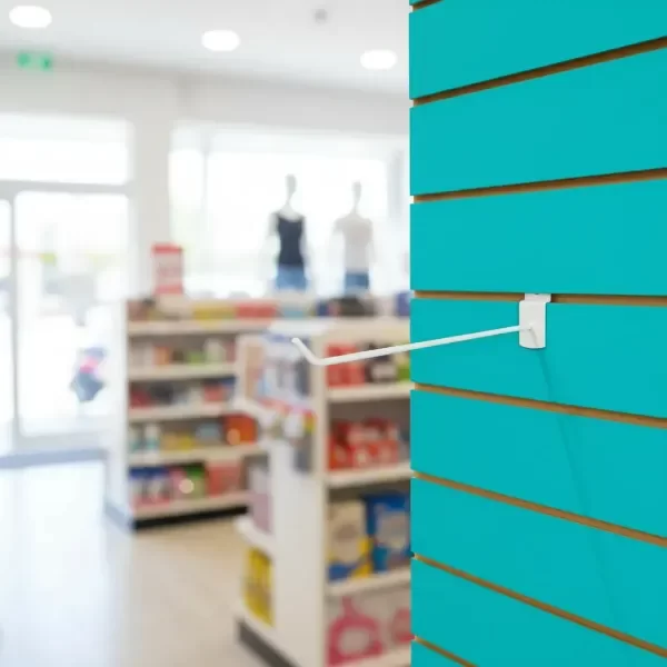 Producto - gancho blister mini panel ranurado 30 cm