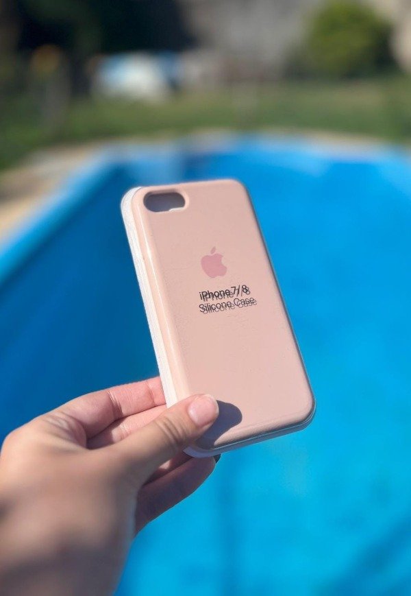 Producto - Iph 7 / 8 / se 2020 silicona rosa viejo