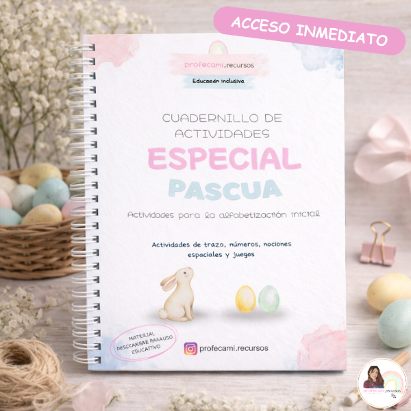Producto - Cuadernillo digital "Especial Pascua " - Actividades para aprender jugando