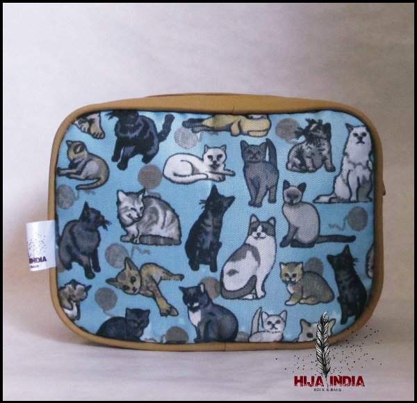Producto - Cartuchera/Neccesser "Gatitos" - 1