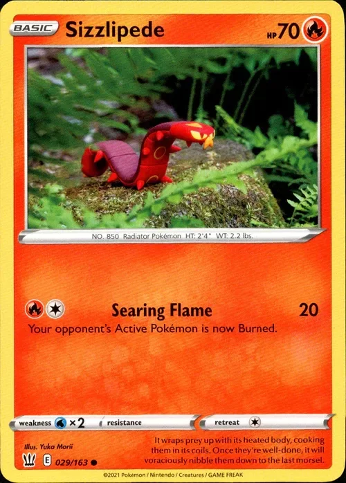 Producto - Sizzlipede - 029/163 - Battle Styles