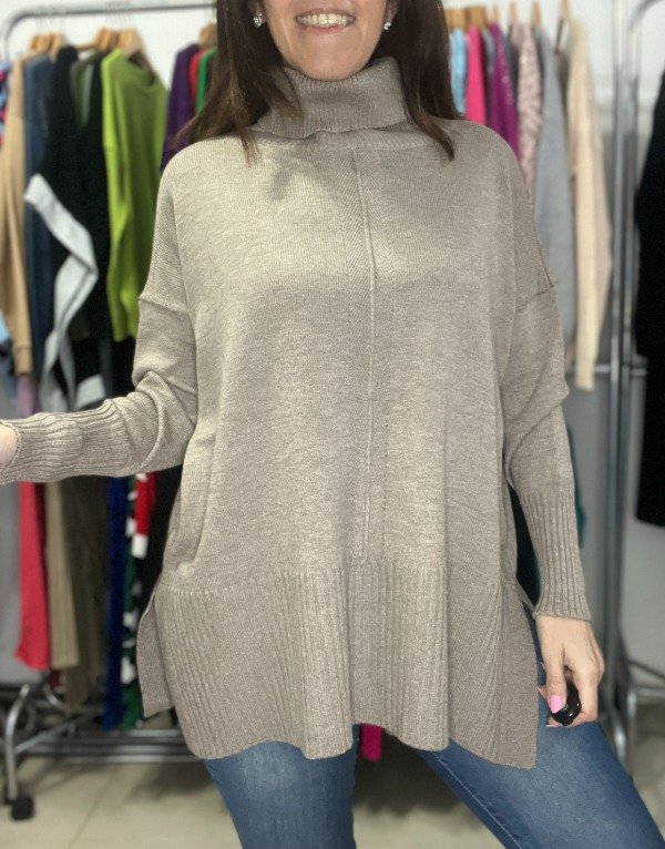 Producto - Poleras Doble Bremer Suave Bien Abrigadas - Vison 120 cm contorno TRANSF 39.000