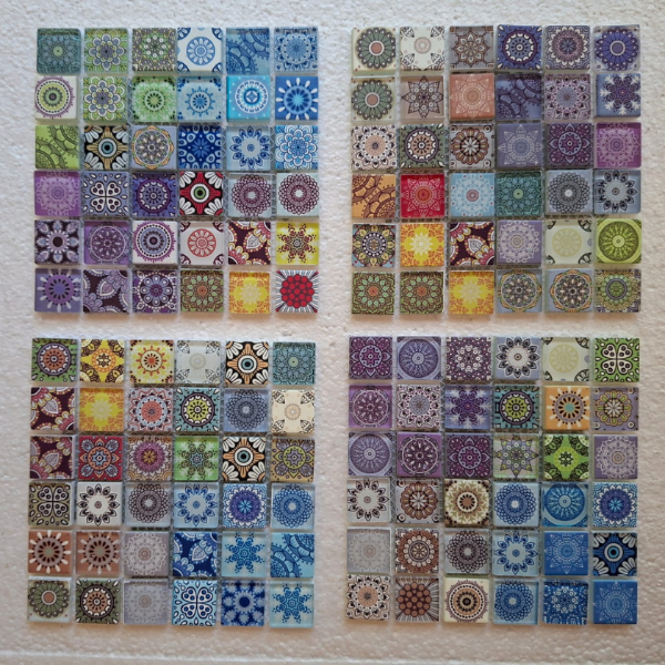 Producto - Venecitas Mandalitas en 3D Plancha grande