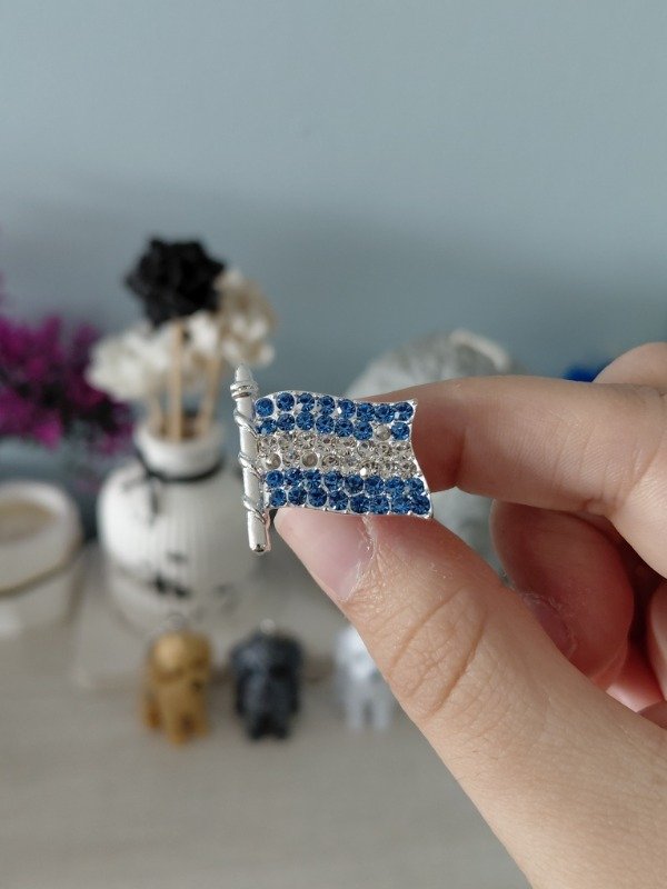 Producto - Pin metalizado - Bandera argentina / Escarapela (Modelo 1)