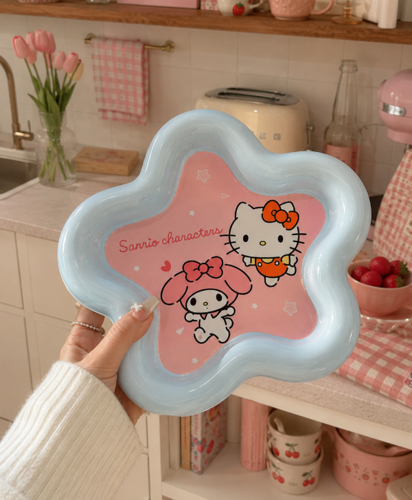 Producto - Plato o despojador estrella Hello Kitty