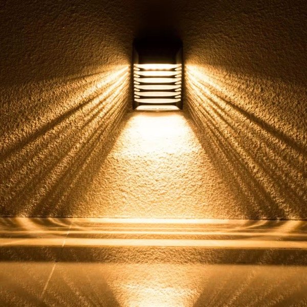 Producto - Aplique Solar Led Cálida Luz Fija Y Con Efecto Respira 3w Luz