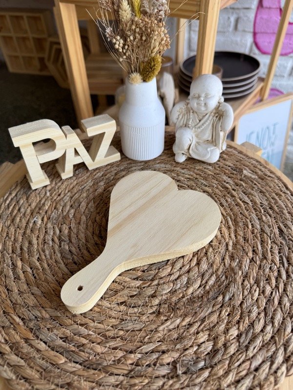Producto - Tablita corazón con manija