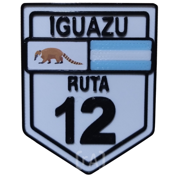 Producto - Iman Ruta 12 Iguazu Coati