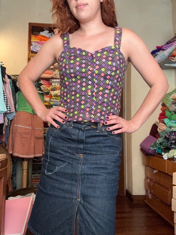 Producto - Blusa 80s TELA A ELECCIÓN entrega aprox 30 días