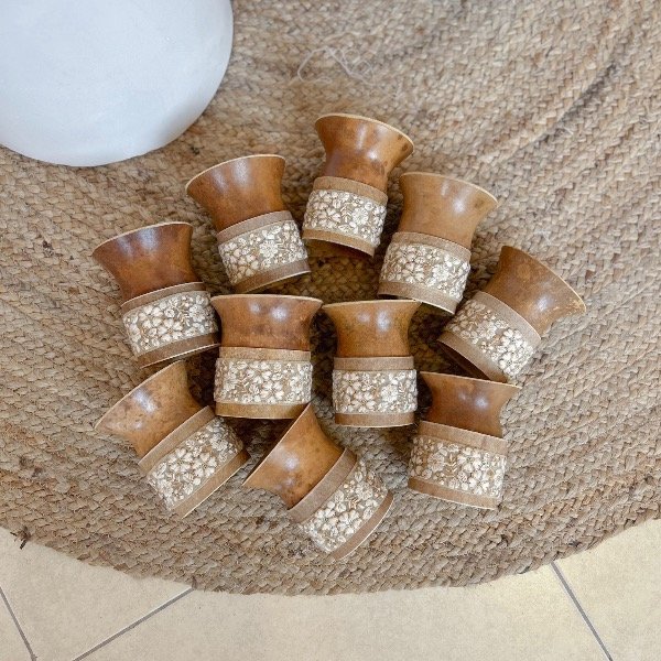Producto - Combo mayorista - Mates criollos bordados - 1