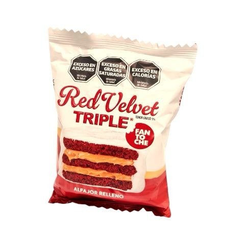 Producto - Alfajor Fantoche Triple Red Velvet 100g
