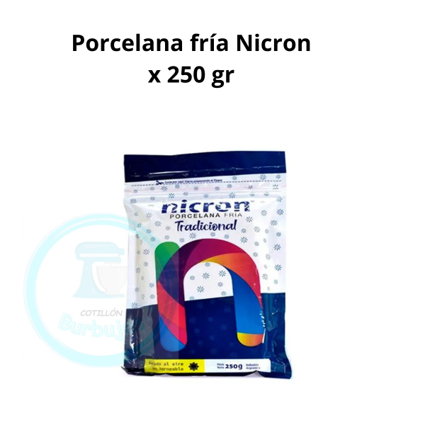 Producto - Pasta Porcelana fría Nicron x 250 gr
