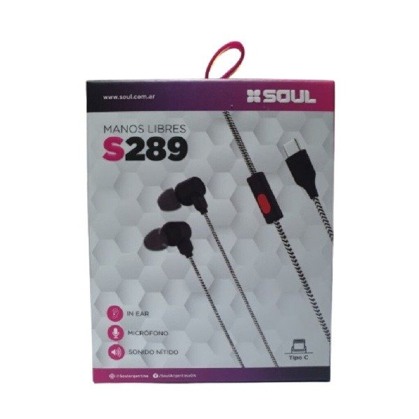 Producto - SOUL AURICULARES S289