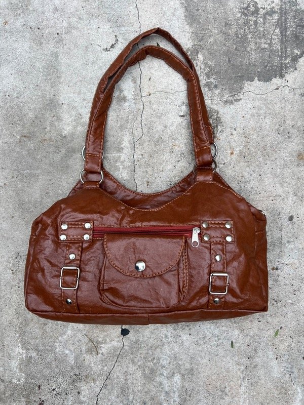 Producto - Minibag/Cartera Marron Y2K