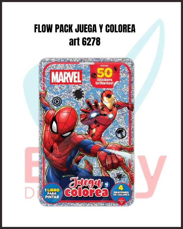 Producto - FLOW PACK JUEGA Y COLOREA 6278