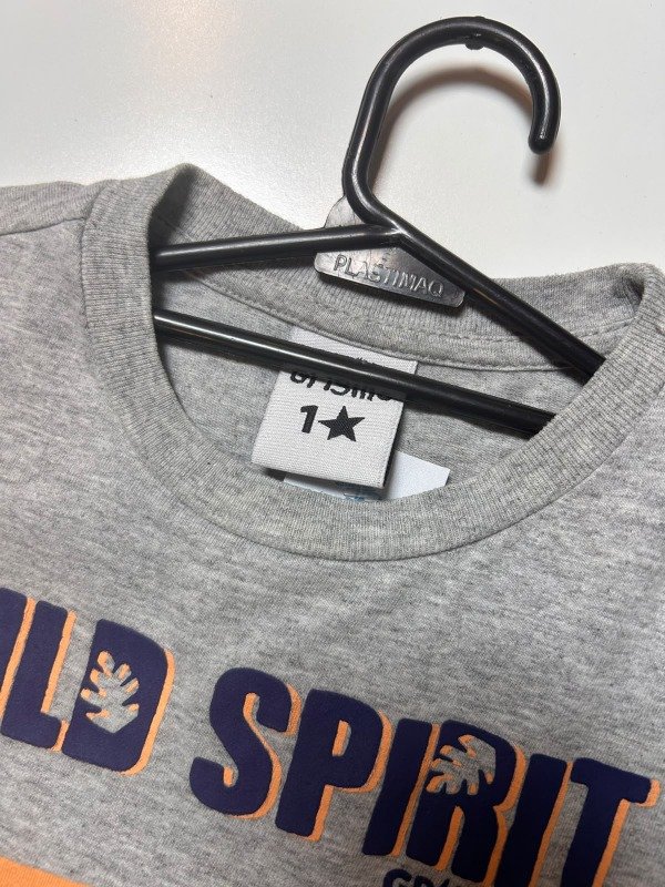 Producto - Remera tricolor Wild Spirit 12 Meses Grisino - 3
