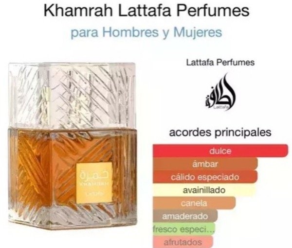 Producto - Perfume Unisex Khamrah x100ml