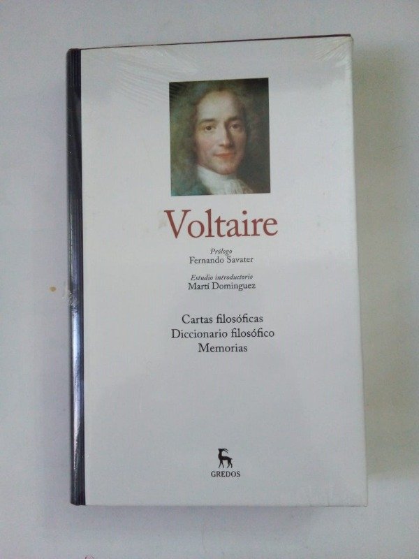 Producto - Cartas filosóficas / Diccionario filosófico / Memorias - Voltaire - Gredos