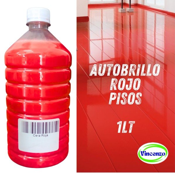 Producto - CERA LIQUIDA ROJA  AUTOBRILLO X1LTS