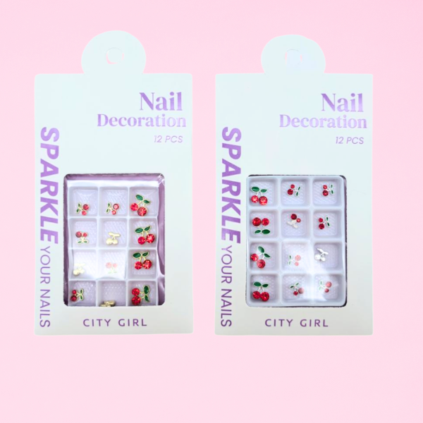 Producto - DIJES DE CEREZAS CITY GIRL DORADO O PLATEADO
