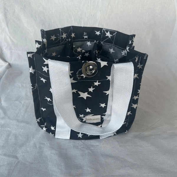 Producto - Basket Bag Estrellas - Bolso con divisiones internas