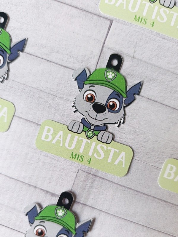 Producto - Tag Cumpleaños [Modelo Paw Patrol] - 6
