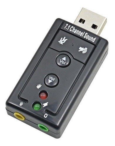 Producto - Placa De Sonido Netmak NM-SU8CH USB7.1 - 1